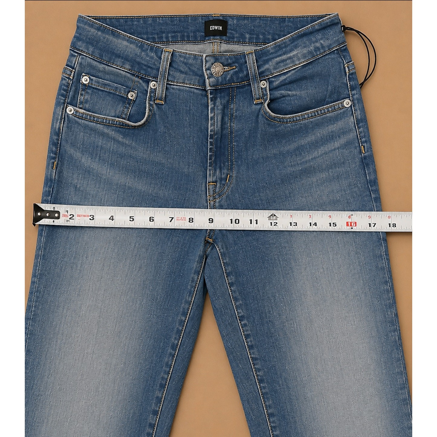EDWIN USA Lark Mid Rise Bootcut Jeans Flashback Wash Women’s Y2K – Size 25 NWT