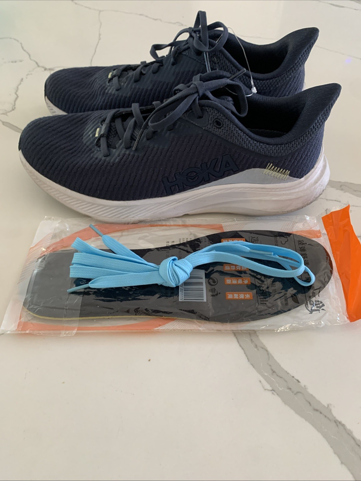 Hoka One One Solimar Women Size 11B Running Walking Shoes Athletic Blue X Insole