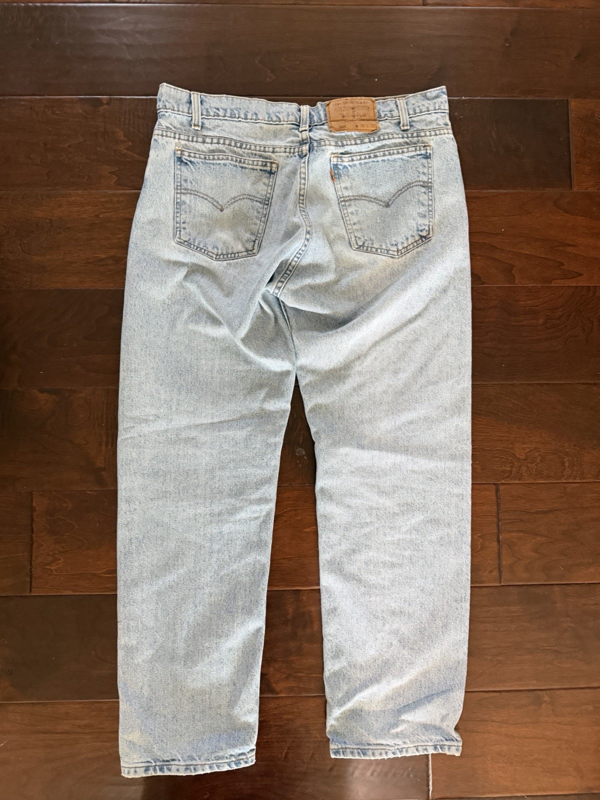 Levi’s Vintage Light Wash Straight Denim Jeans 90s 505 Series Men