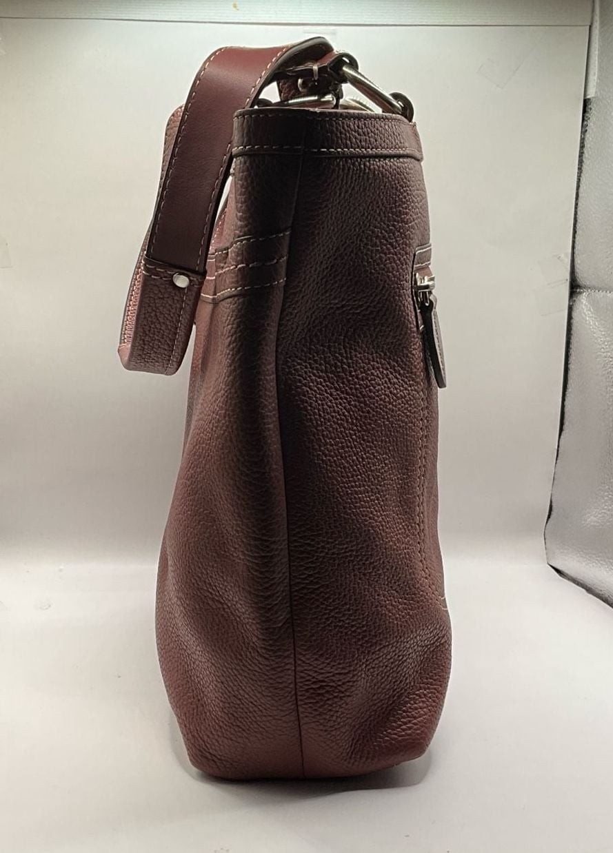 Coach F14683 Soft Milled Cowhide Leather dusty rose/Mauve hue shoulder /hand Bag
