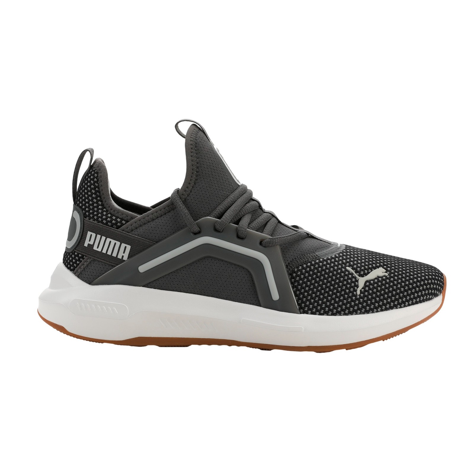 PUMA Softride Enzo 5 Premium Lace Up Mens Grey Sneakers Casual Shoes 31242302