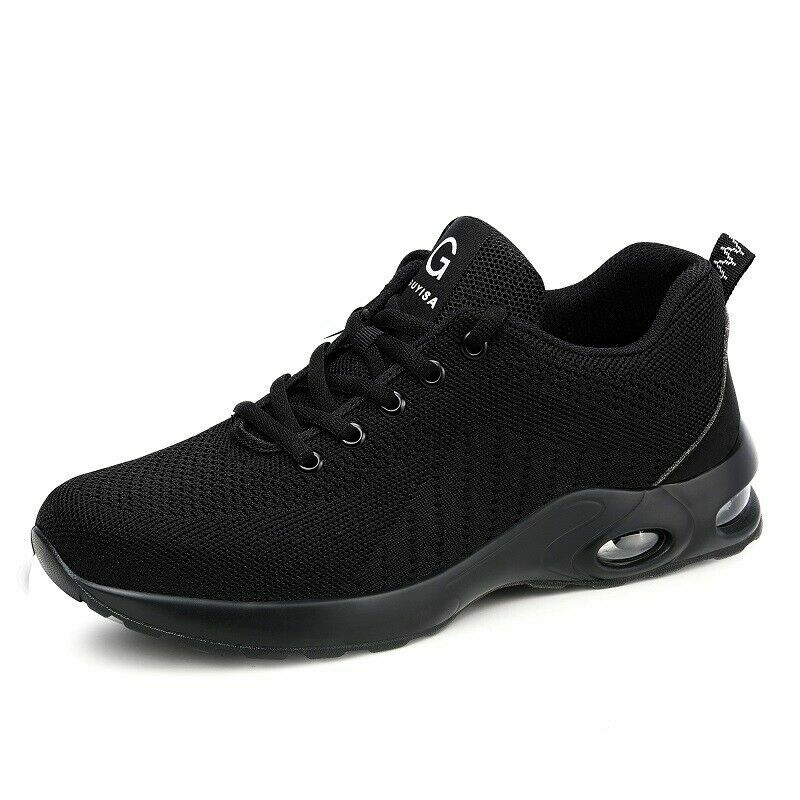 Mens Work Boots Safety Shoes Steel Toe shoes Sneakers Lightweight size 9 10 12
