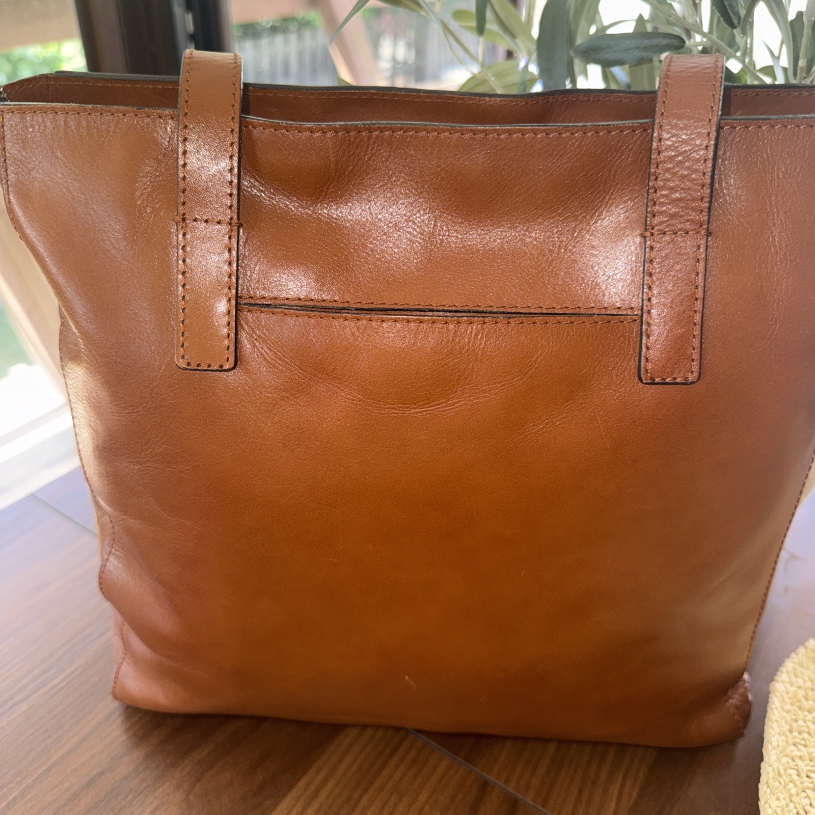 Patricia Nash Viana Leather Tote. Excellent Condition. Dust Bag.