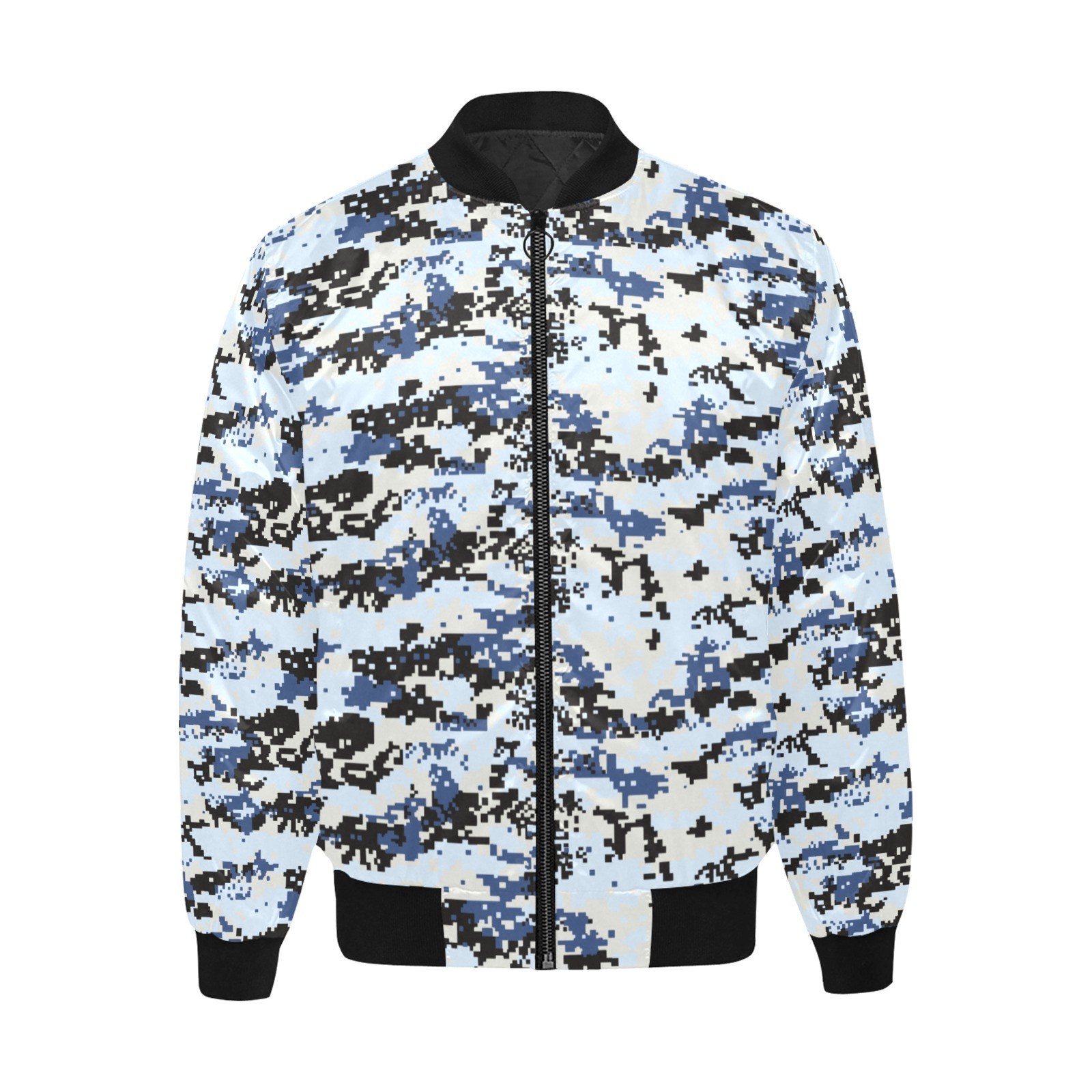 Myanmar Burma Air Force Digipat 2016 Camouflage Men’s Quilted Bomber Jacket