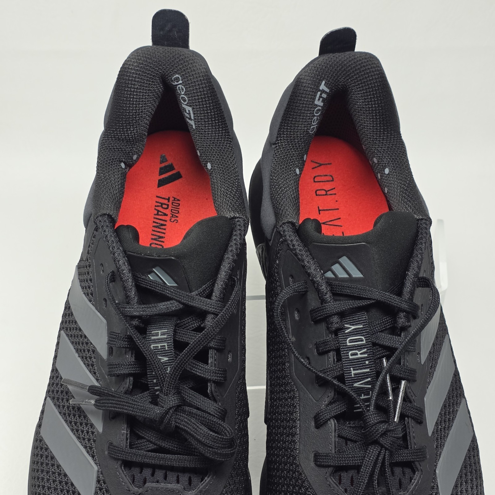 Adidas Dropset 3 Training Shoes Black/Grey Mens Size 14 IG3861 Pre-owned