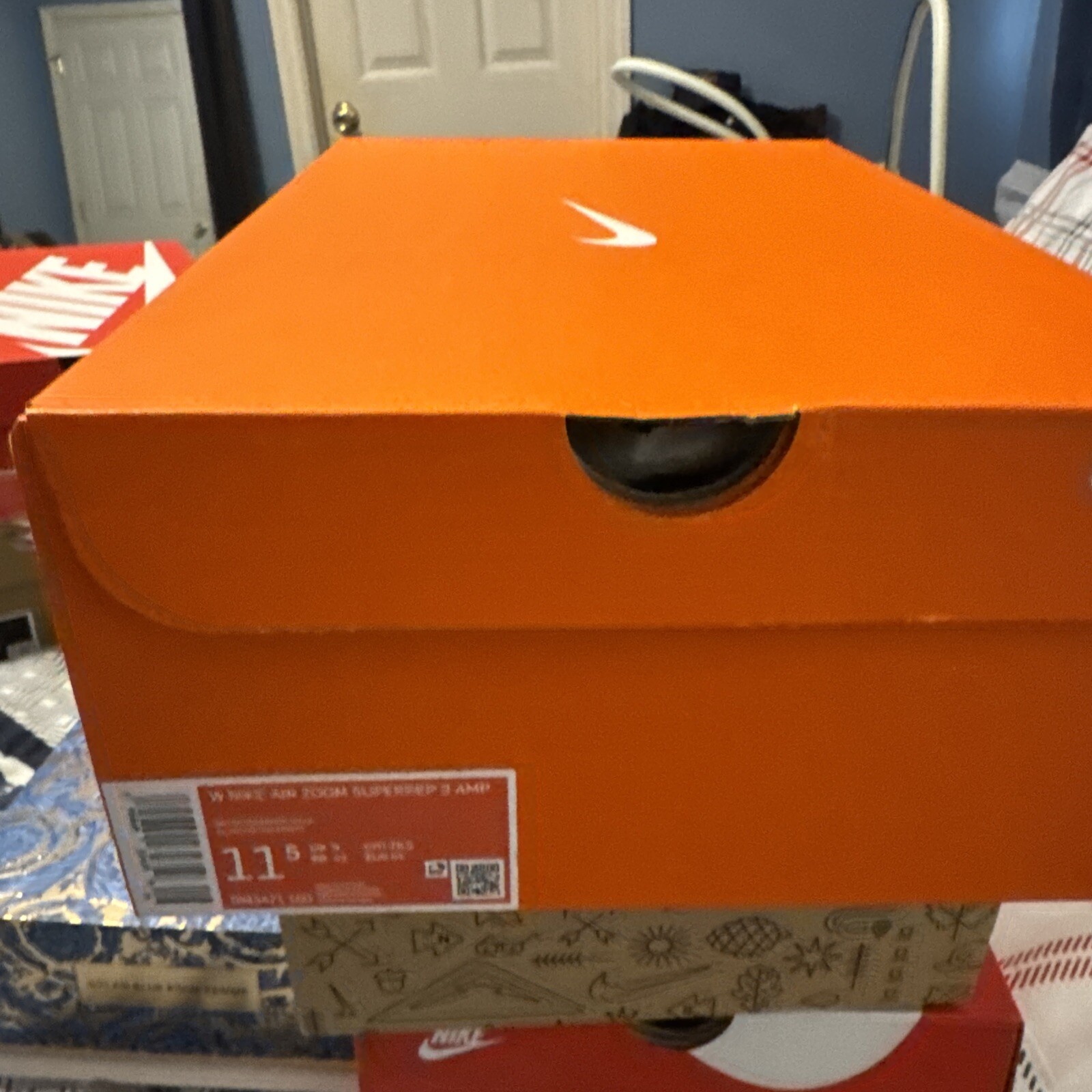 Size 11.5 – Nike Air Zoom SuperRep 3 White University Gold W