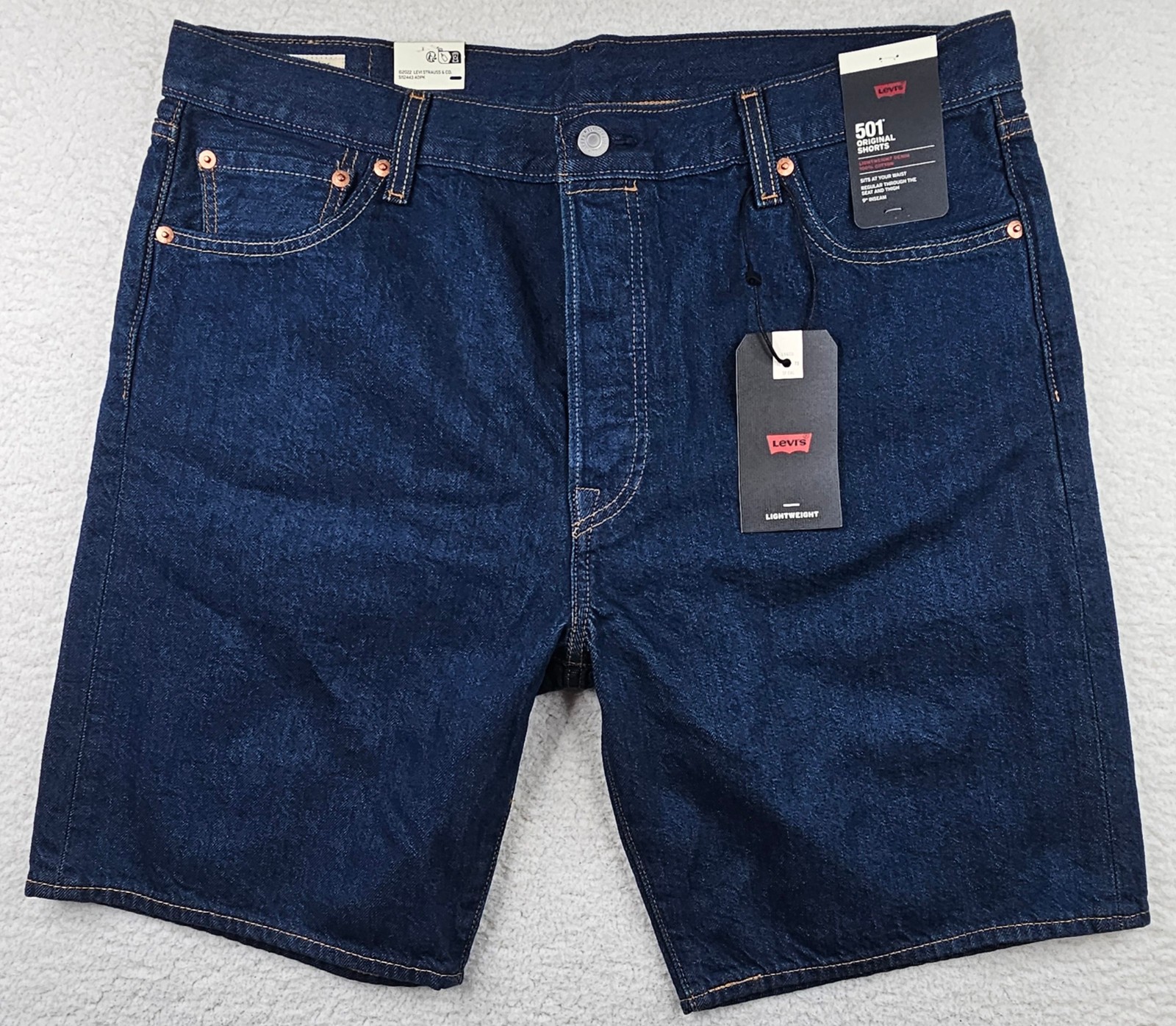 Levis 501 Mens Classic Cotton Original Fit Stonewash Denim Shorts PICK YOUR SIZE
