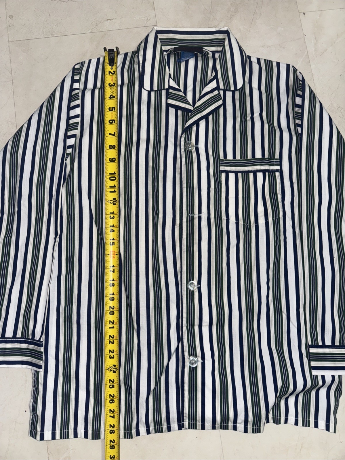 Weldon Made In Dominican Republic Long Sleeve Cotton Poly Blend