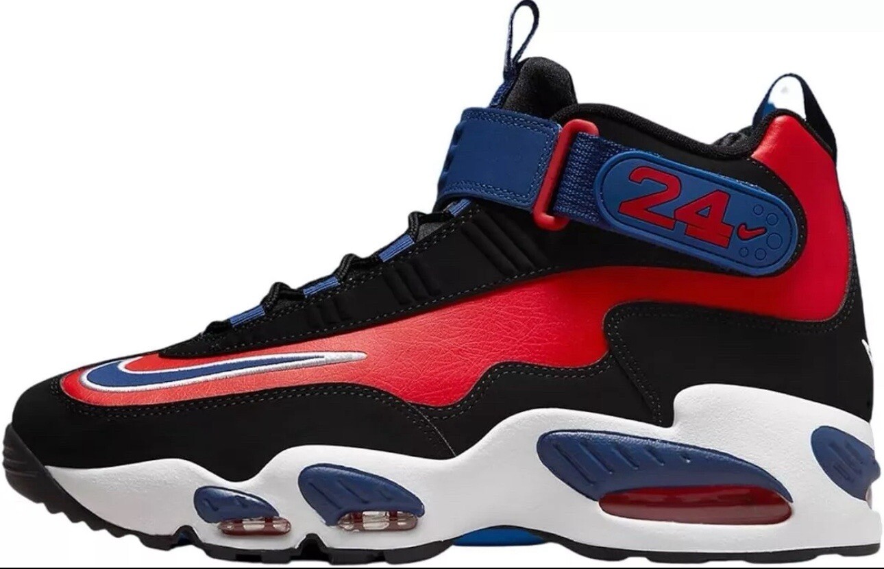 Nike Air Griffey Max 1 Alternate USA Black Blue Red White DZ5186-001 Men’s Size