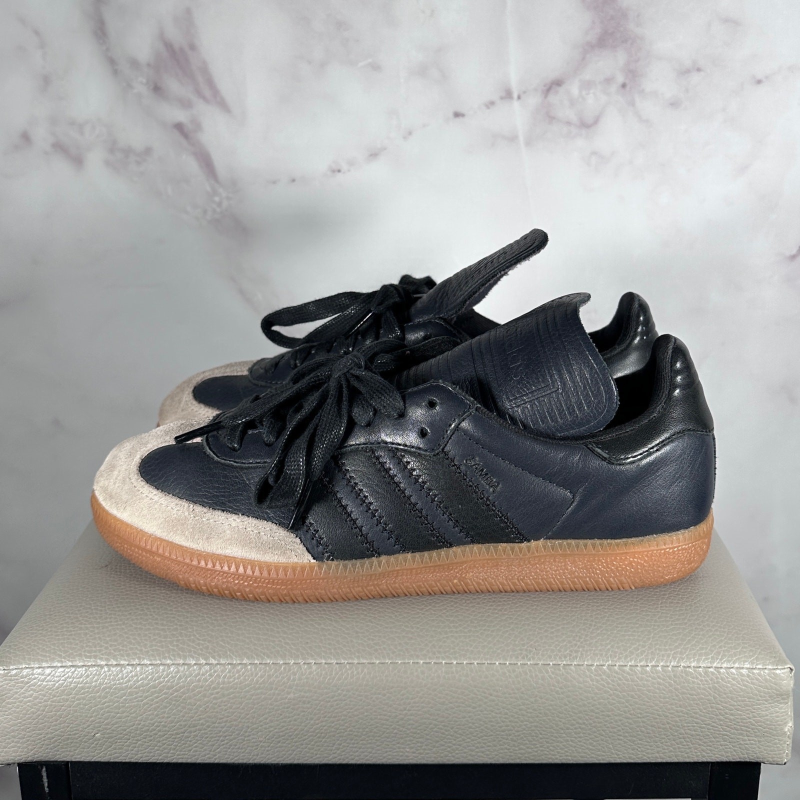 Adidas Pharrell Williams Samba Sample Humanrace Navy Size 6M 7.5W Unreleased