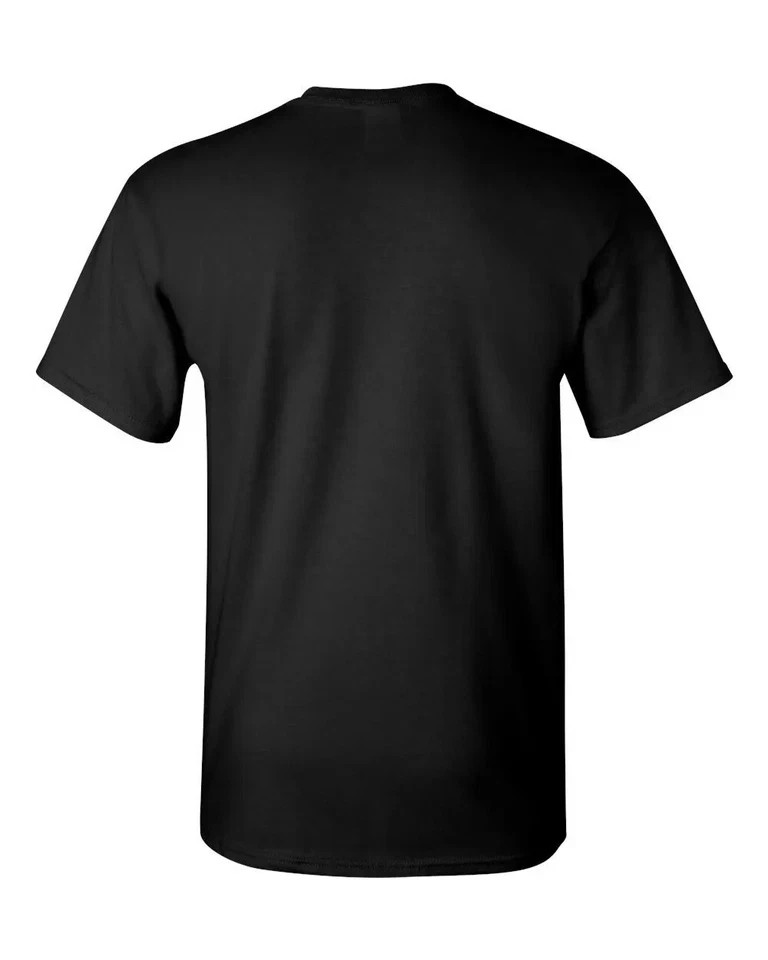 Gildan L (10-pack) Black Solid Heavy Cotton Short Sleeve Blank T-Shirt L