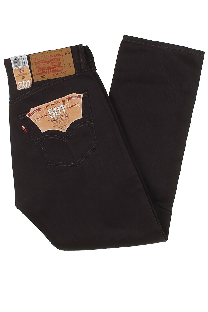 Levi’s Men’s 501 Original Shrink Fit to Button Fly Denim Jeans