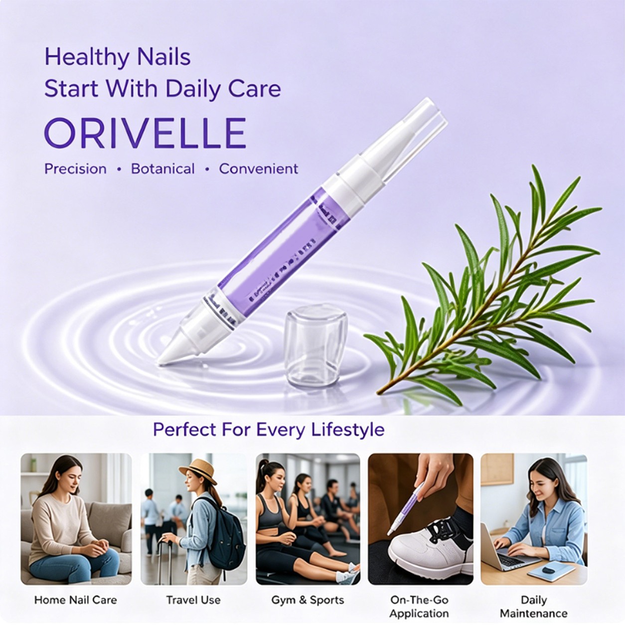 1/2/3 Pcs Orivelle Antifungal Pen, Swissclear Anti Fungal Pen, Anti Fungal Nail