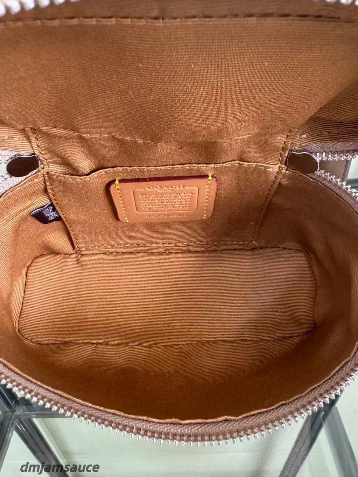 COACH Classic Monogram Vanity-Style Shoulder Bag for Women New Arrival