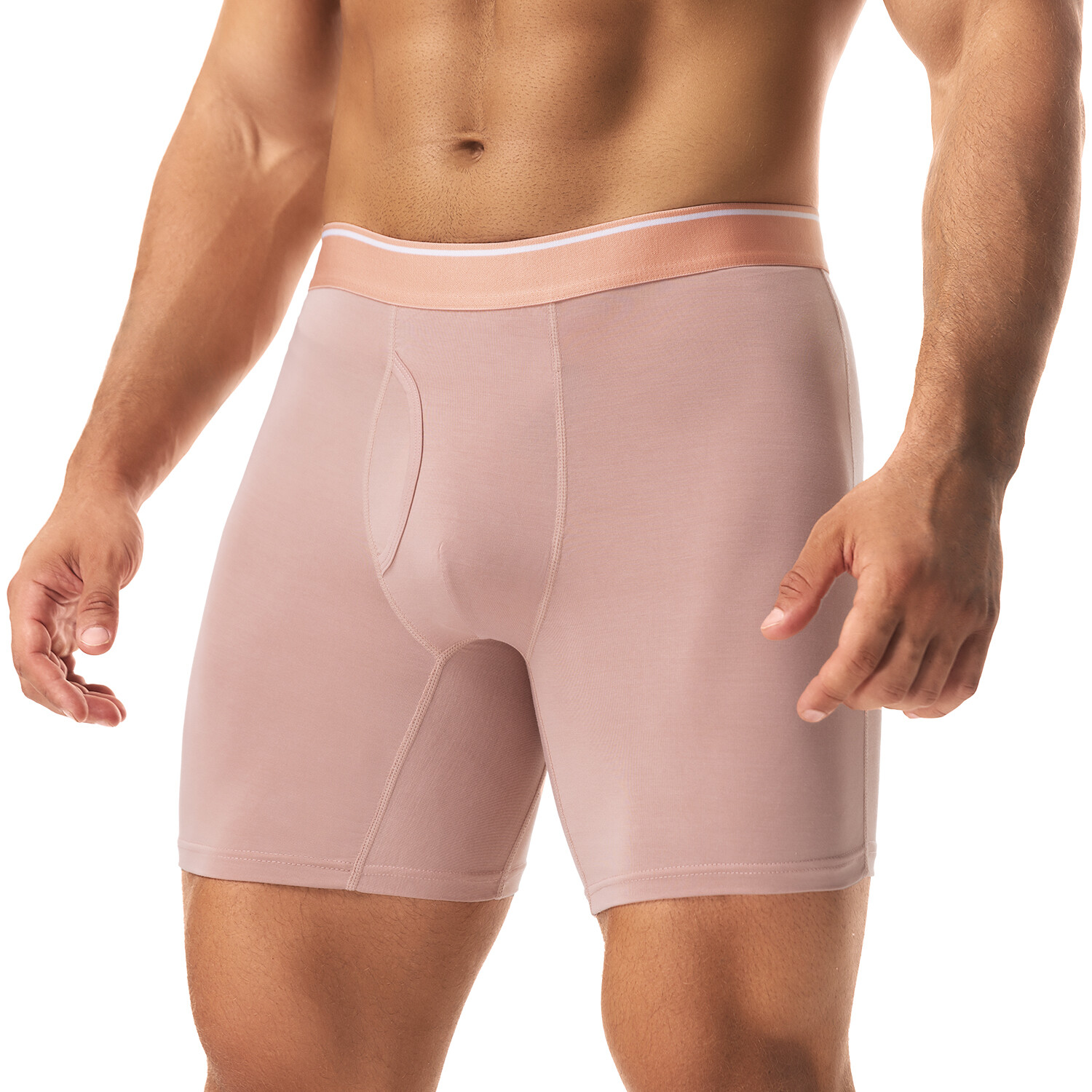 4/6 PACK For Men Bamboo Underwear Shorts Multicolor Boxer Briefs Underpants NEW