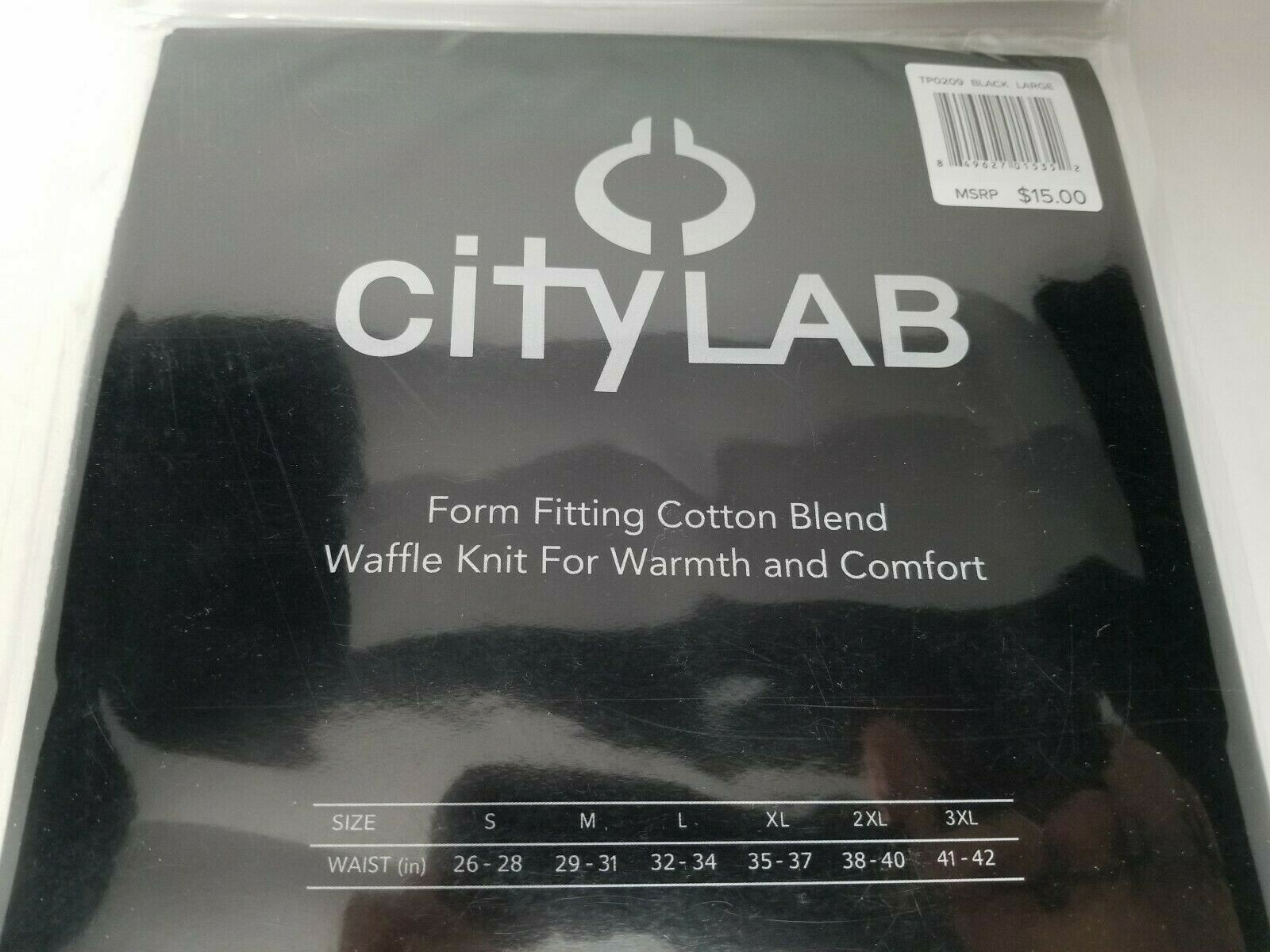 New Men’s CityLAB Fitted Thermal Pants Select Color & Size