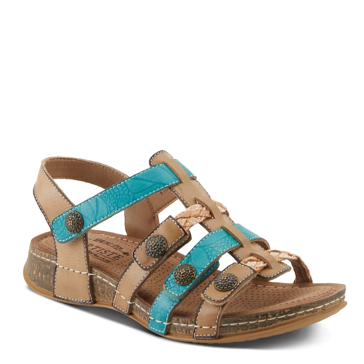 L’ARTISTE DELILA SANDALS Beige Multi EU 36 / 37 / 38 / 39 / 40 / 41 / 42