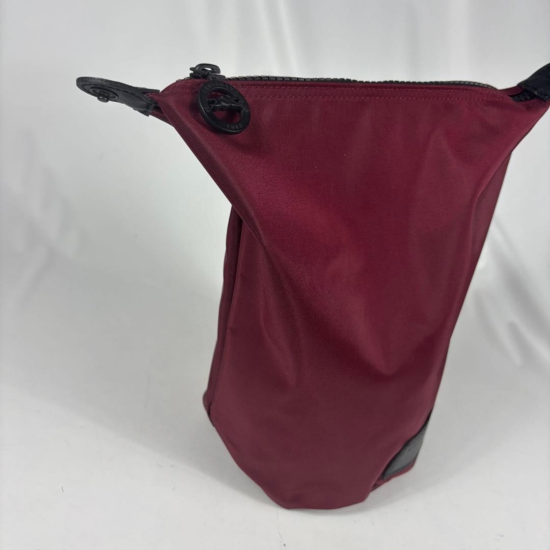 LONGCHAMP Le Pliage Scuba Bordeaux Polyamide(Nylon) Pouch Women’s