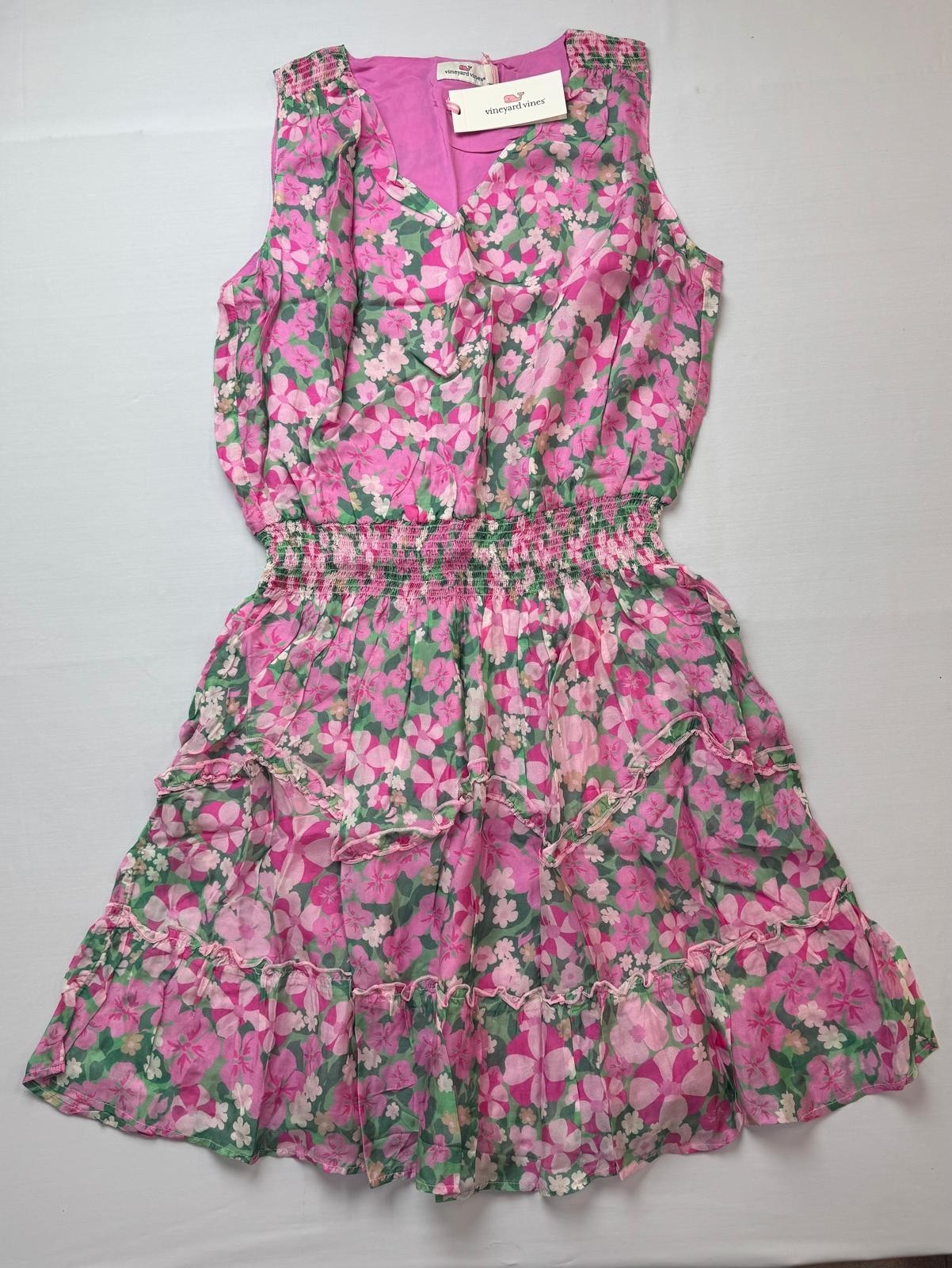 Vineyard Vines Montauk Daisy Smocked Mini Dress Size (S) *NWT*