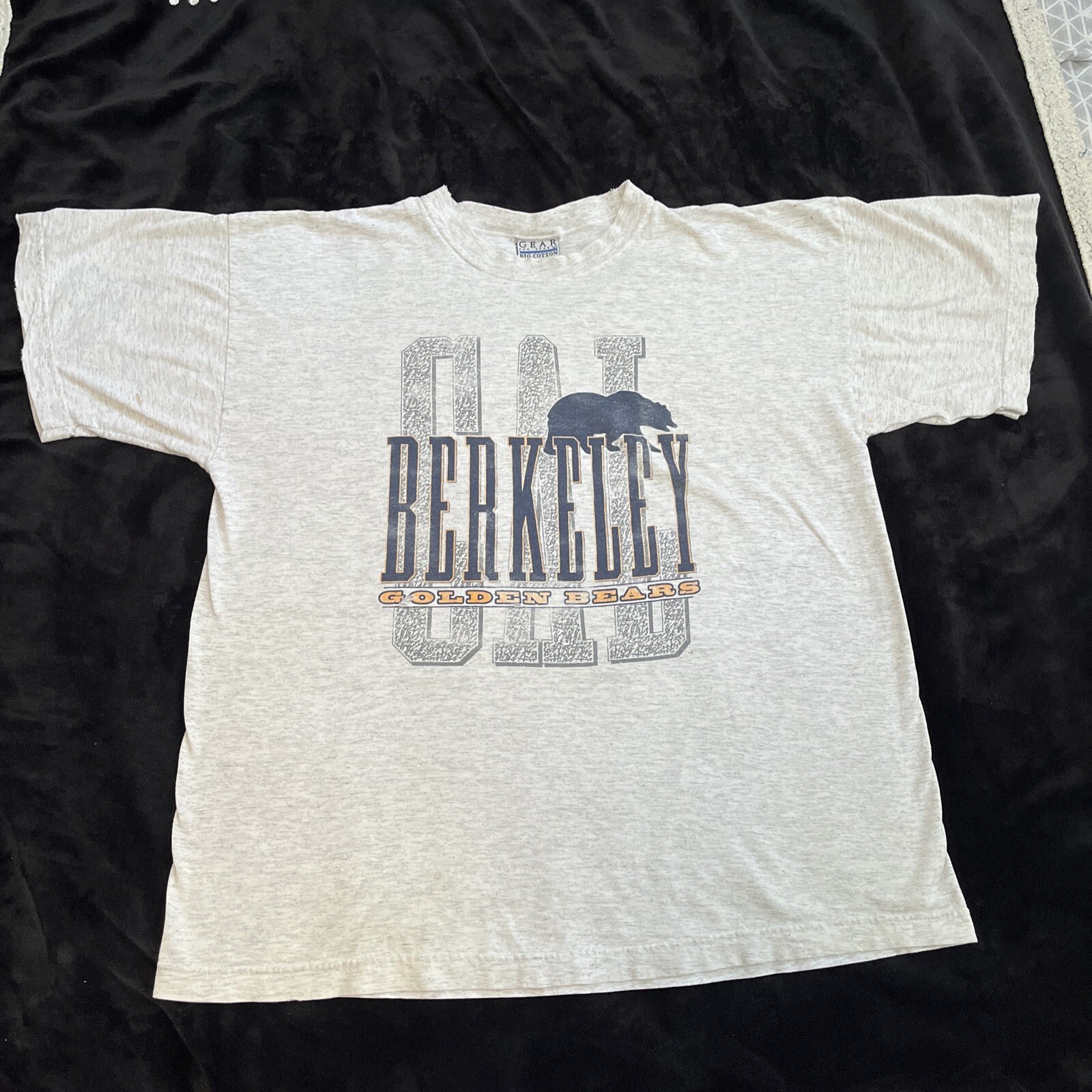 Vintage 90s Berkeley University Of California T Shirt USA Made Cali Size L
