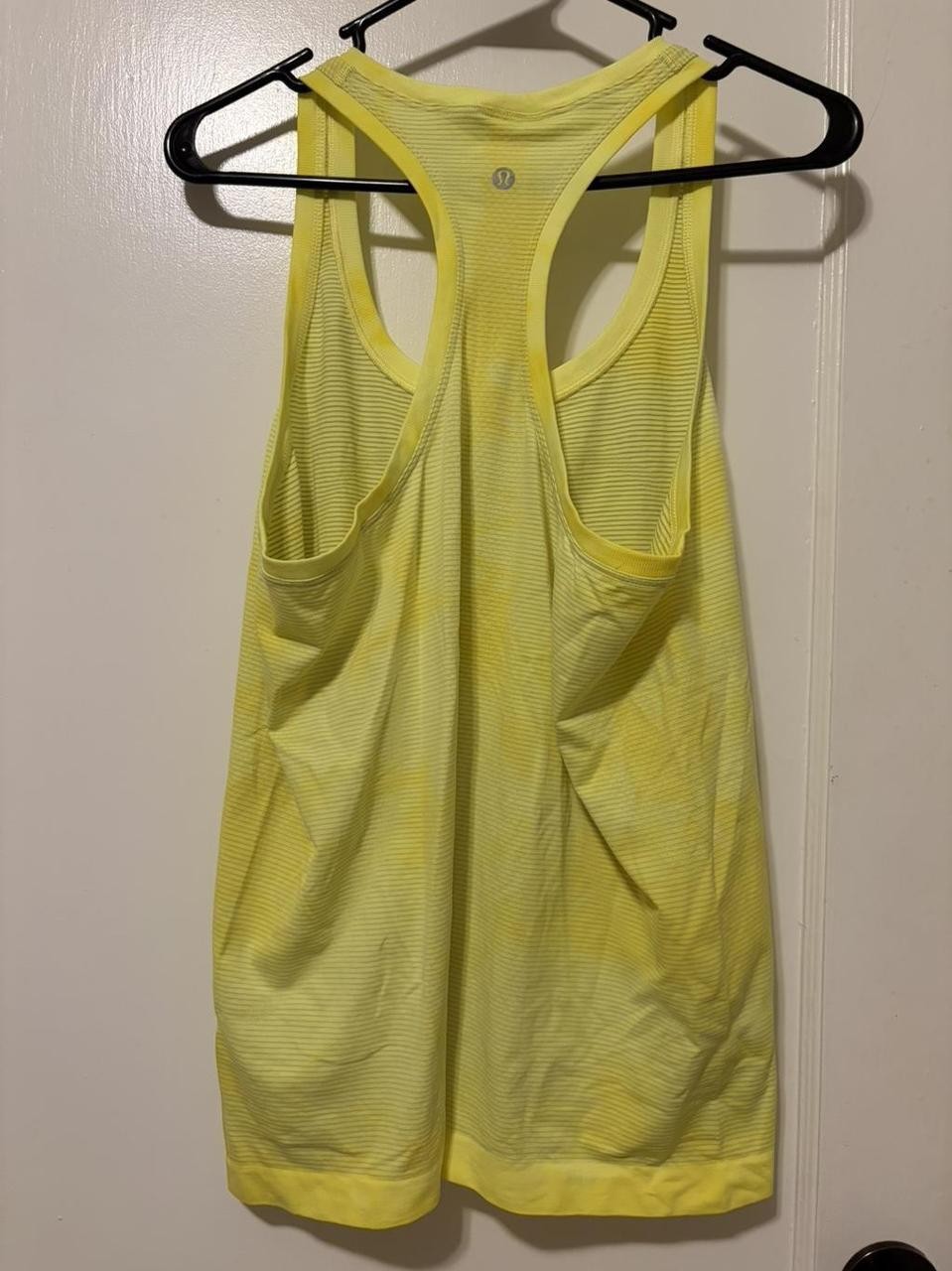 Lululemon Swiftly Tech Racerback Tank Top 2.0 (Yellow Tie Dye / Wash)