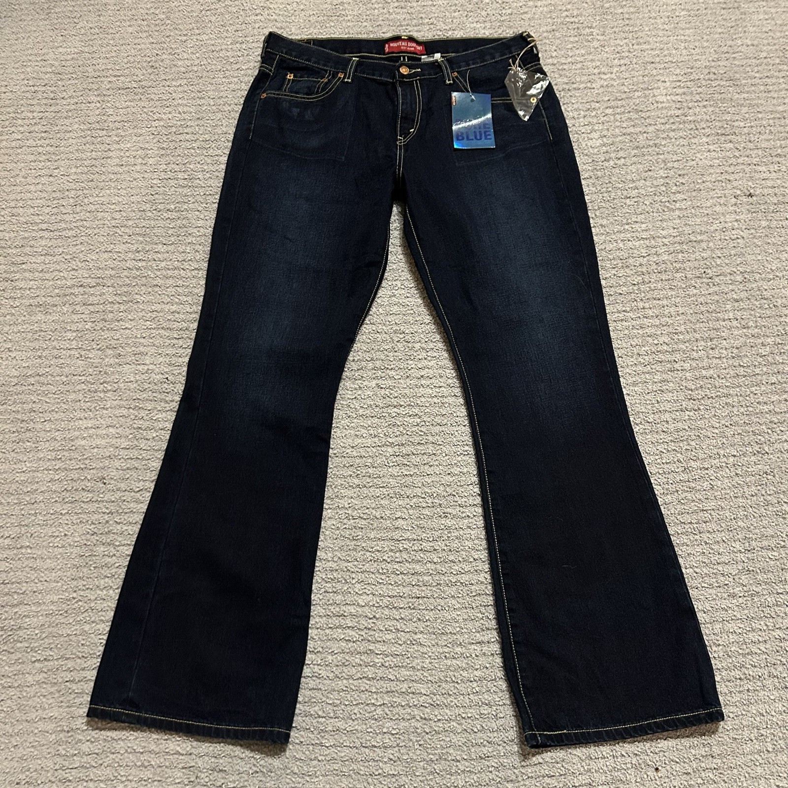 NWT Deadstock Vintage 2003 Levi’s Nouveau 515 Boot Cut Jeans Y2K Low-Rise Sz 14