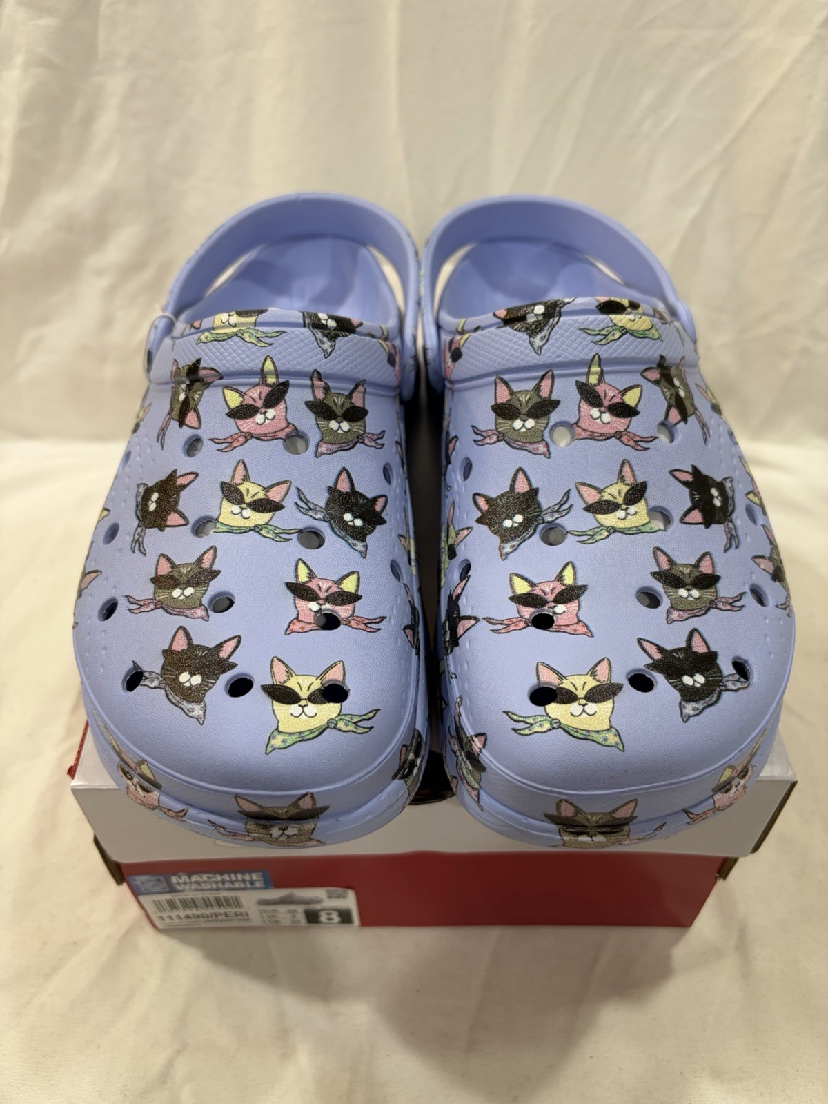 Skechers Womens Foamies Arch Fit Windy Kitty, Periwinkle, Size 8 M