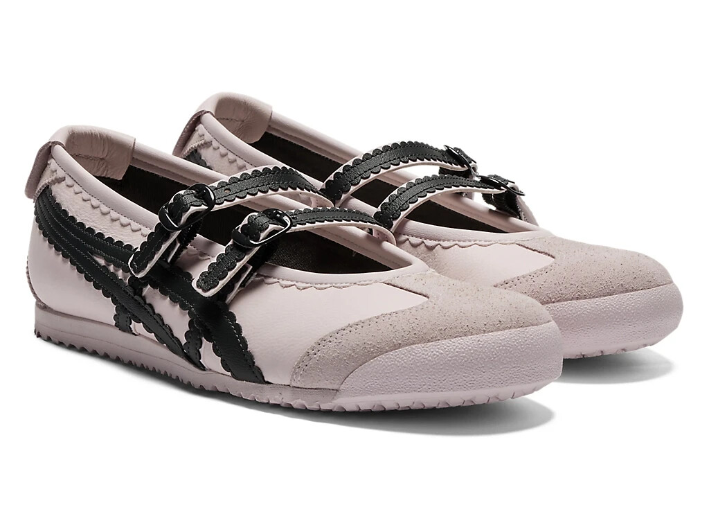Onitsuka Tiger Mexico 66 TGRS Light Pink Mary Jane Shoes New Box