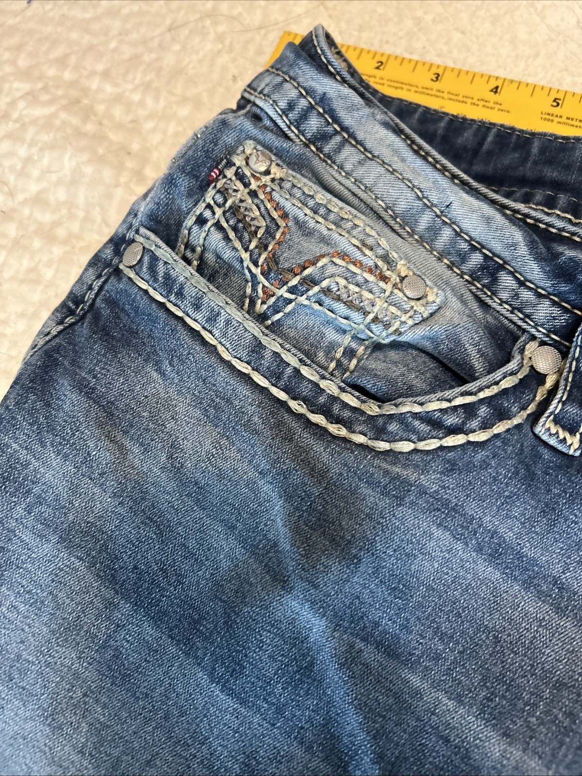 Vigoss Women’s Slim Boot Jeans Plus Size 22 Inseam Length 30”