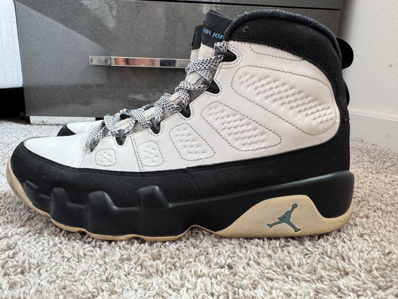 Jordan 9 Retro University Blue SZ 9 cm27 S.03