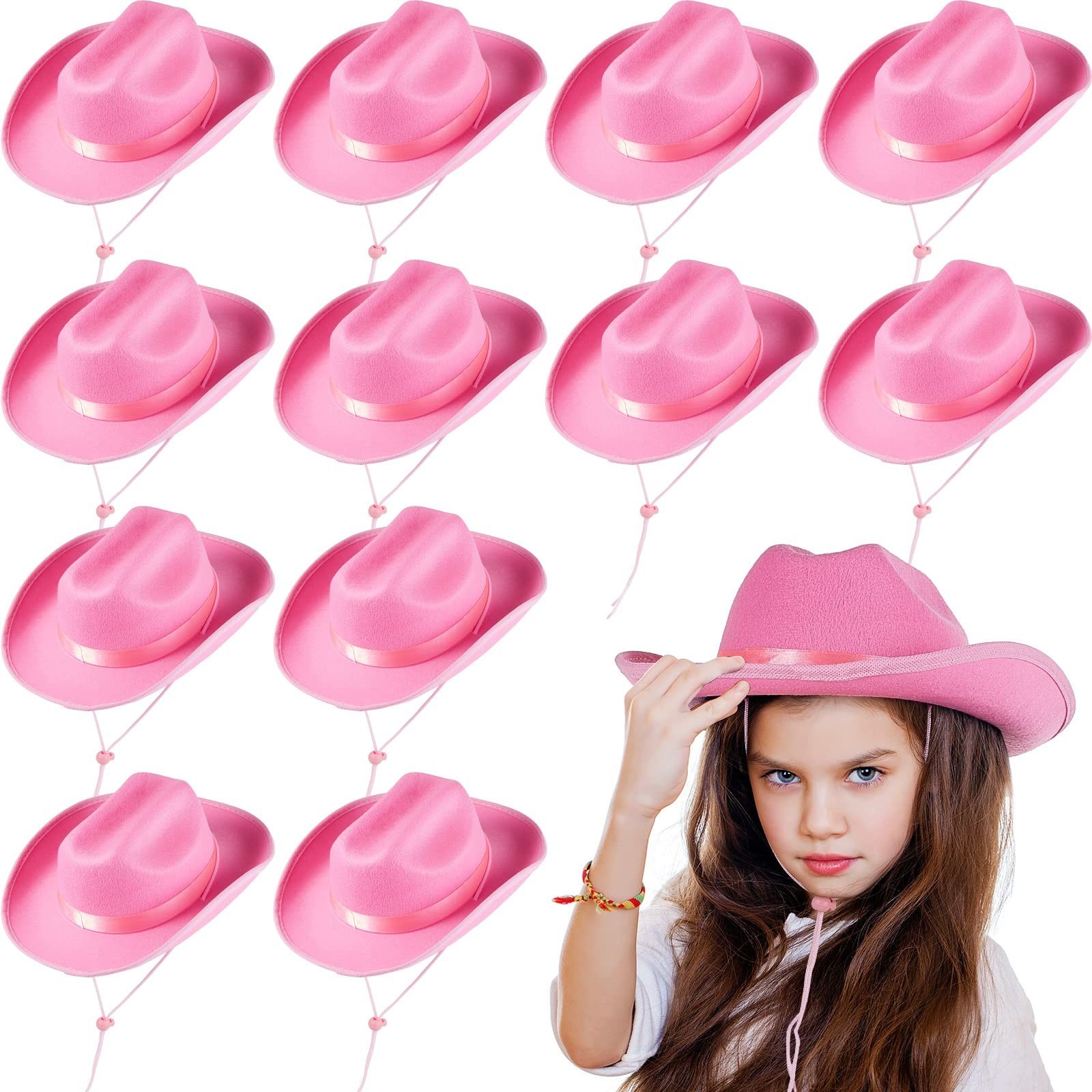 Hercicy Cowboy Hats Kids Toddler Cowgirl Hat for Boys Girls Child Baby Costum…