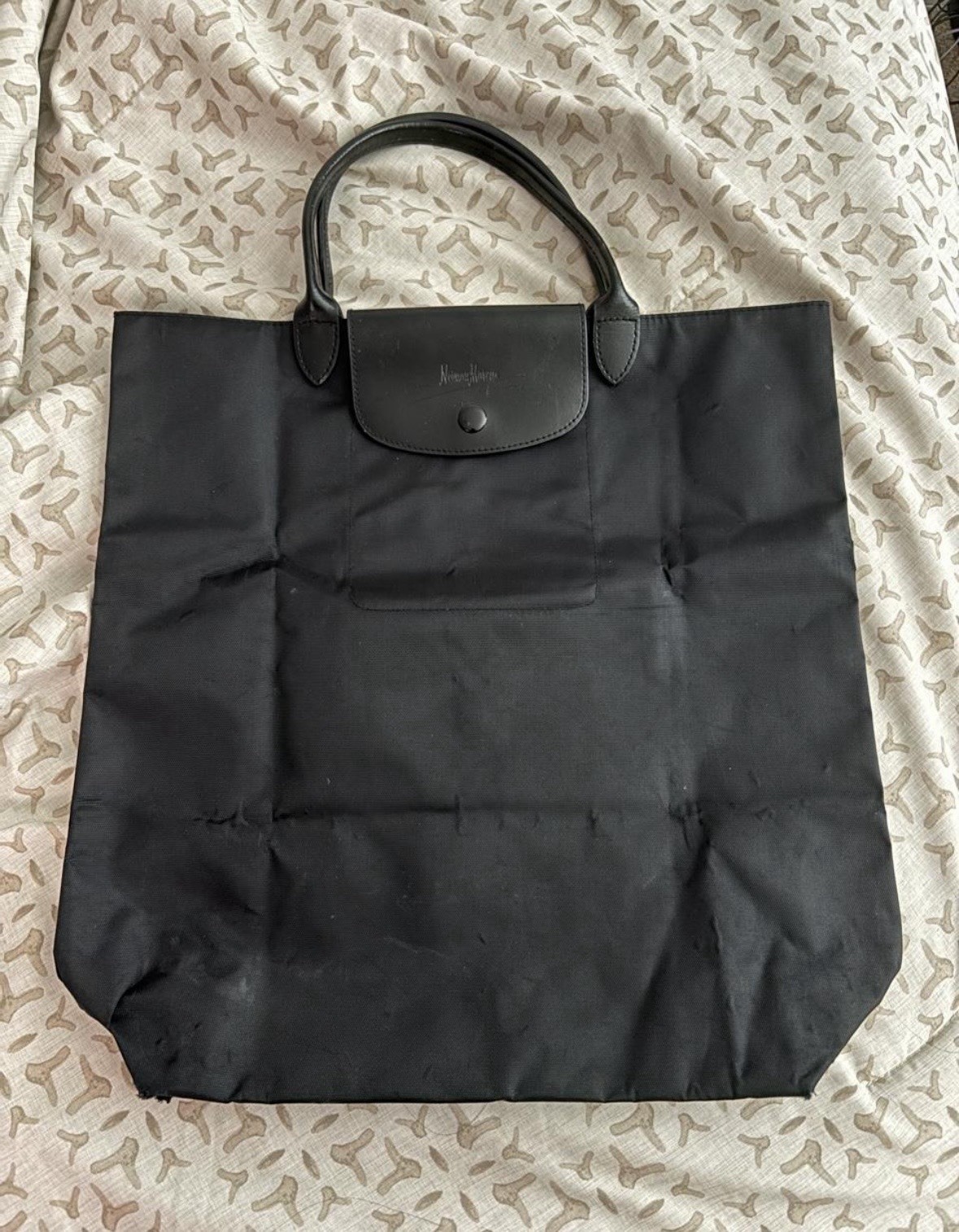 Neumann Marcus Foldable Tote