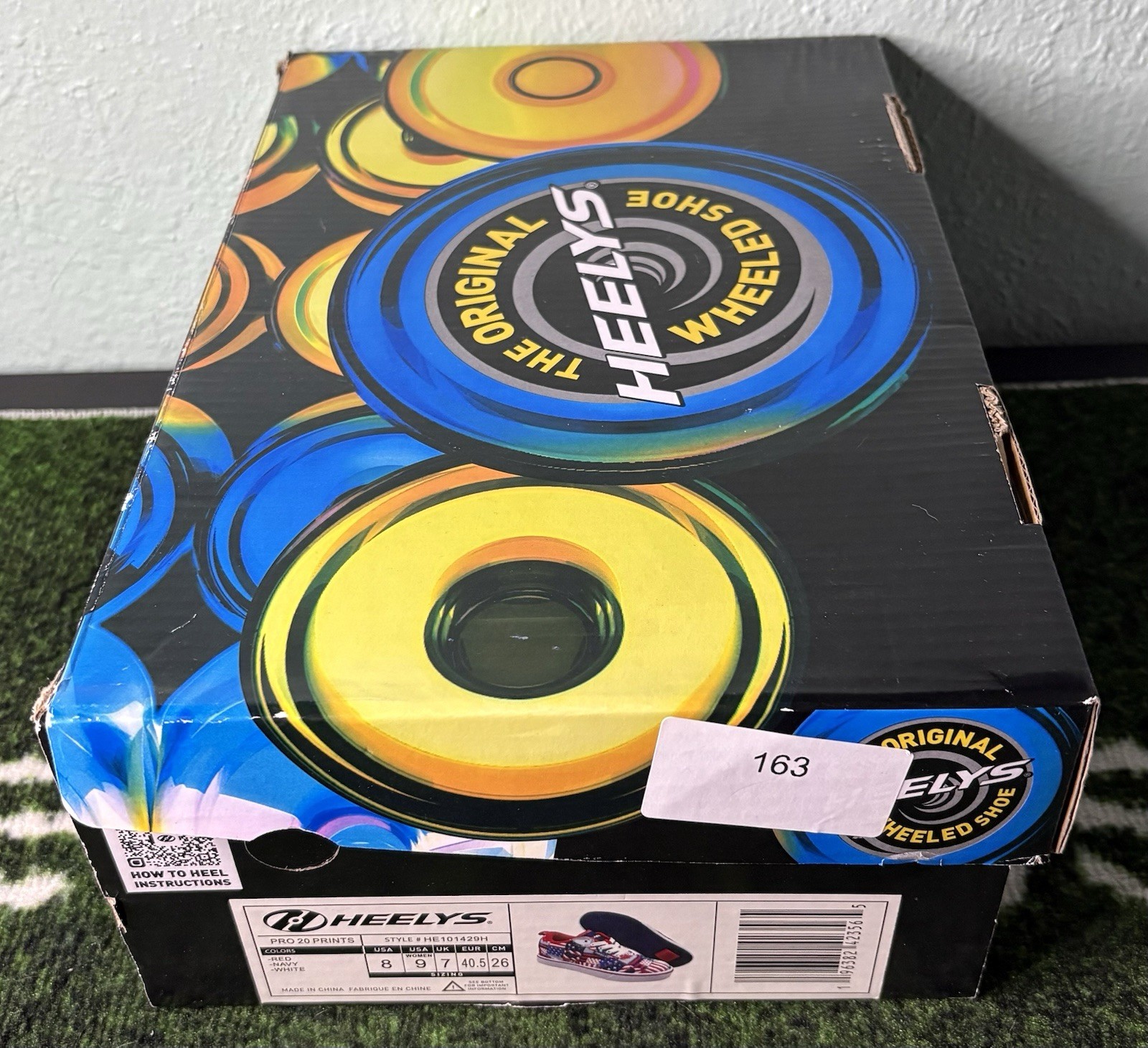 US Men’s 8/W 9 – Heelys Pro 20 Prints “Red White Blue” New in Box