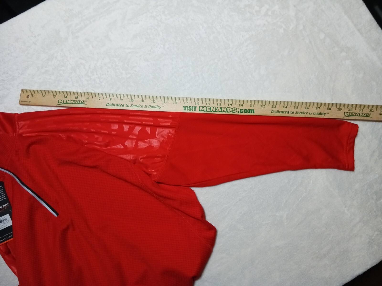 Free Country Men’s XL 1/4 Zip Pullover Long Sleeve Cycling Gym Athletic Shirt