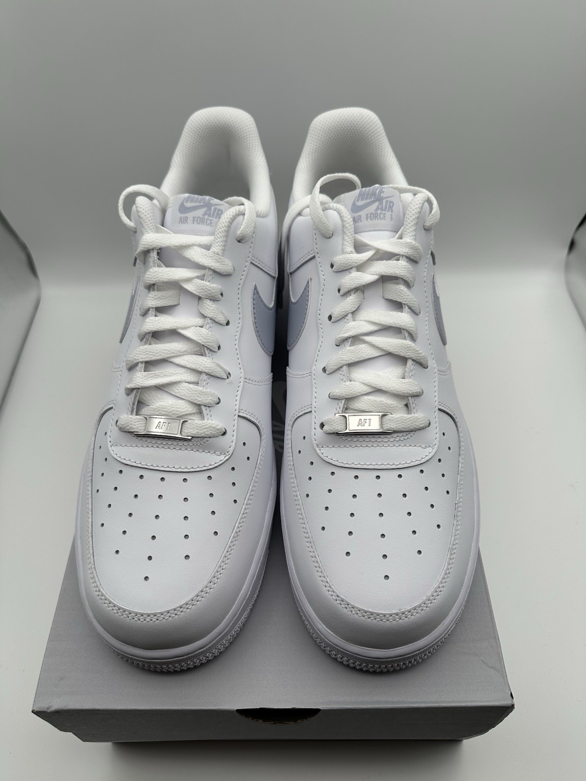 Nike Air Force 1 07 White Ghost Sneakers FJ4146-117 US Men’s Size 15.0 NEW
