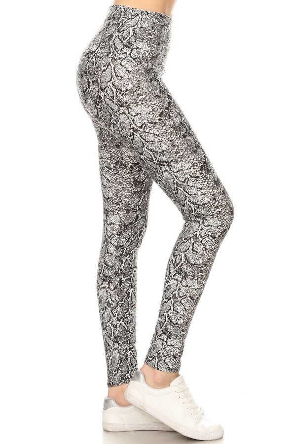 Buttery Soft High Waist Leggings PATTERNED regular & + sizes available!!
