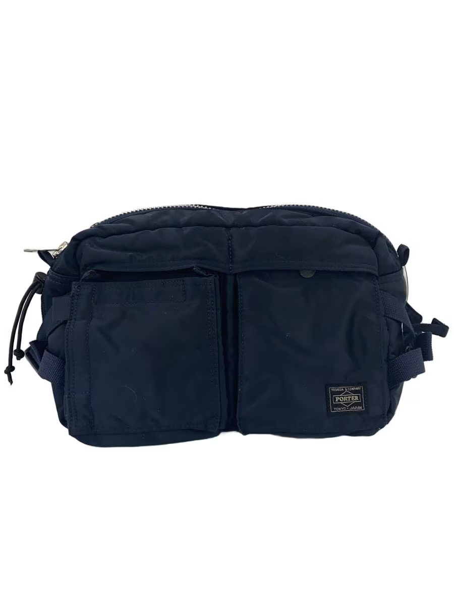 HEAD PORTER Waist Bag Nylon NVY Solid