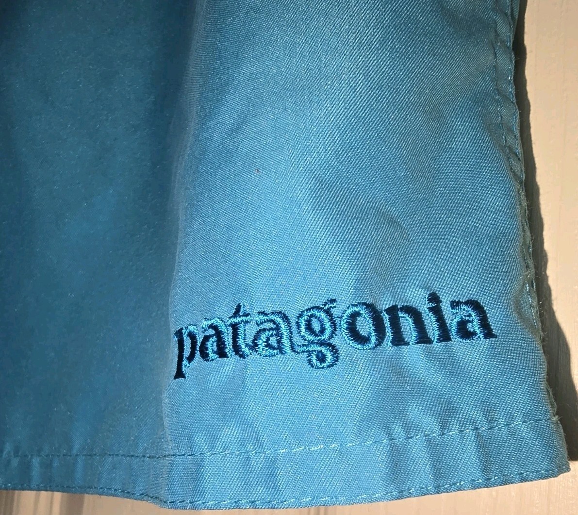 Patagonia Snap & Lace Up Tie Waist 5.5″ Shorts TEAL (Women’s Size 8) PRE-OWNED
