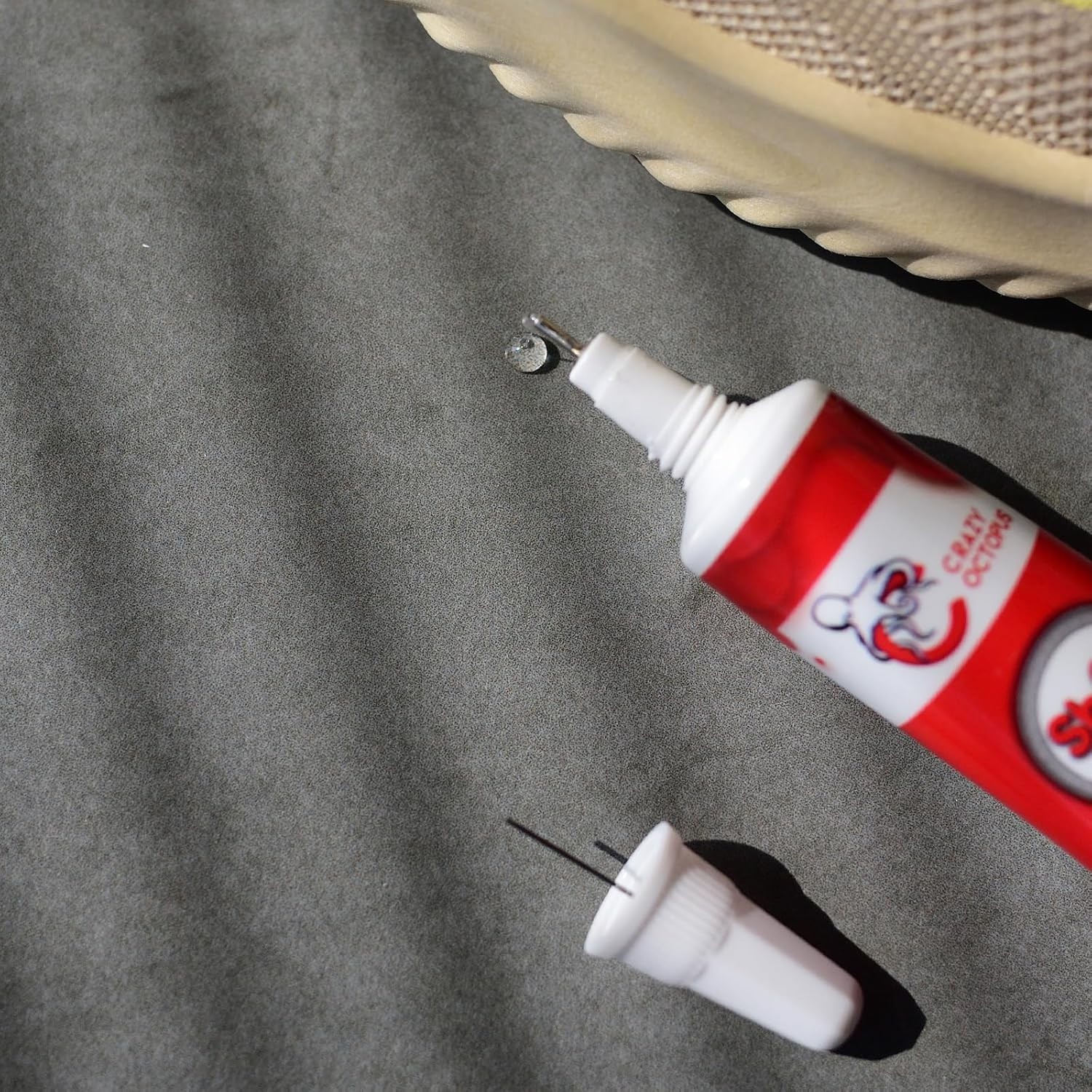 Shoe Glue, Strong Clear Shoe Repair Glue for Sneakers, Boots, Handbags, Soles, H