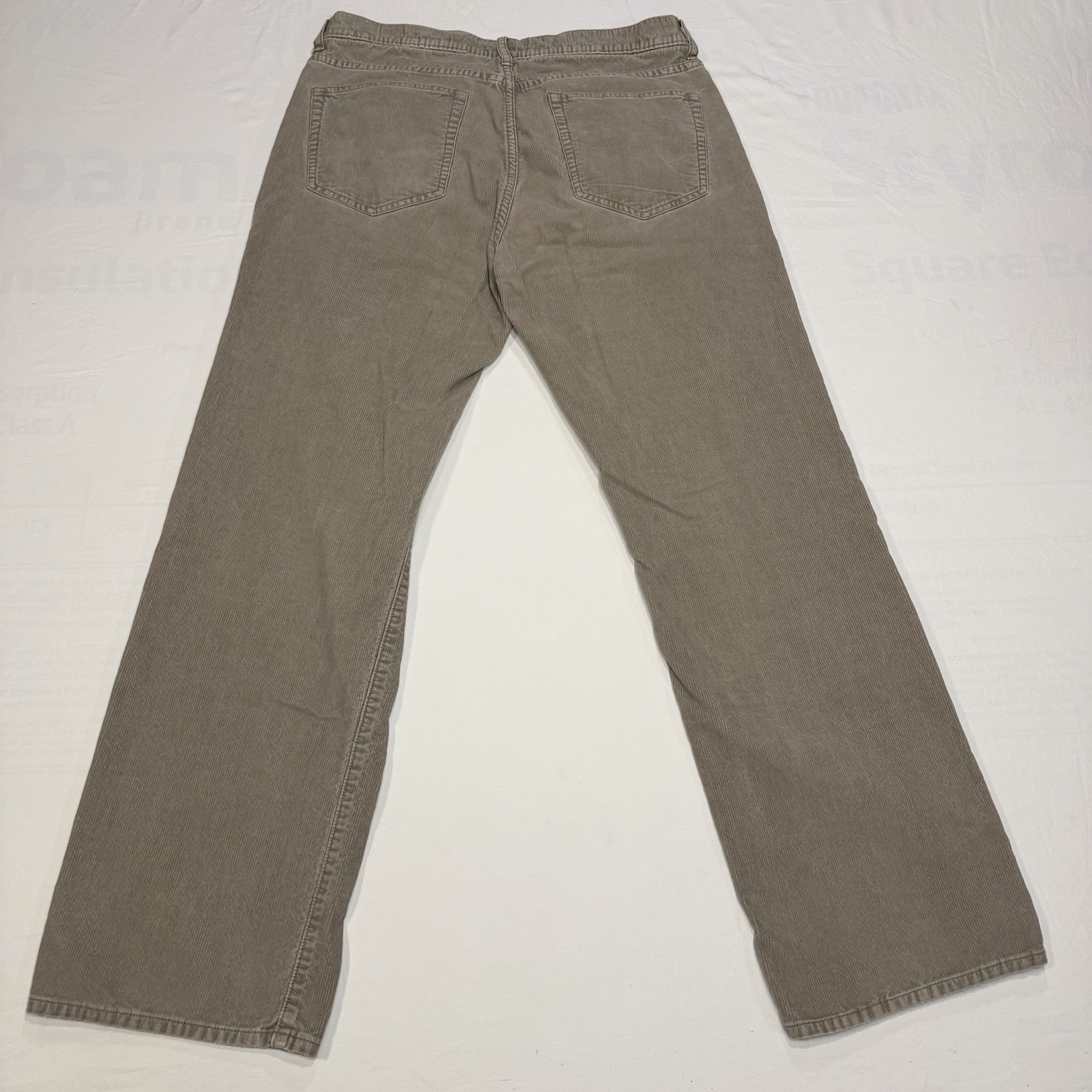 J.Crew Men’s Vintage Corduroy Pants 32×30 Straight Fit Beige 100% Cotton