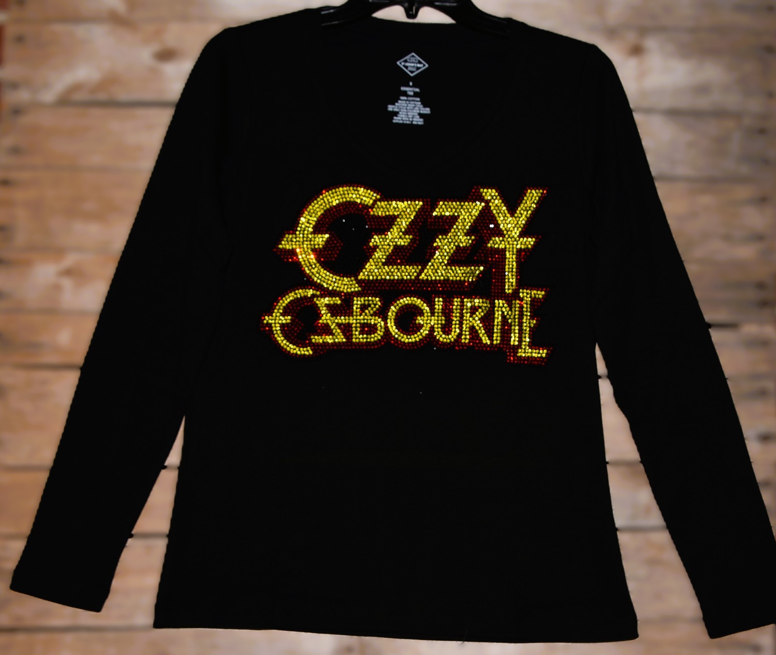 Ozzy Osbourne rhinestone bling shirt or tank XS S M L XL XXL 1X 2X 3X 4X 5X