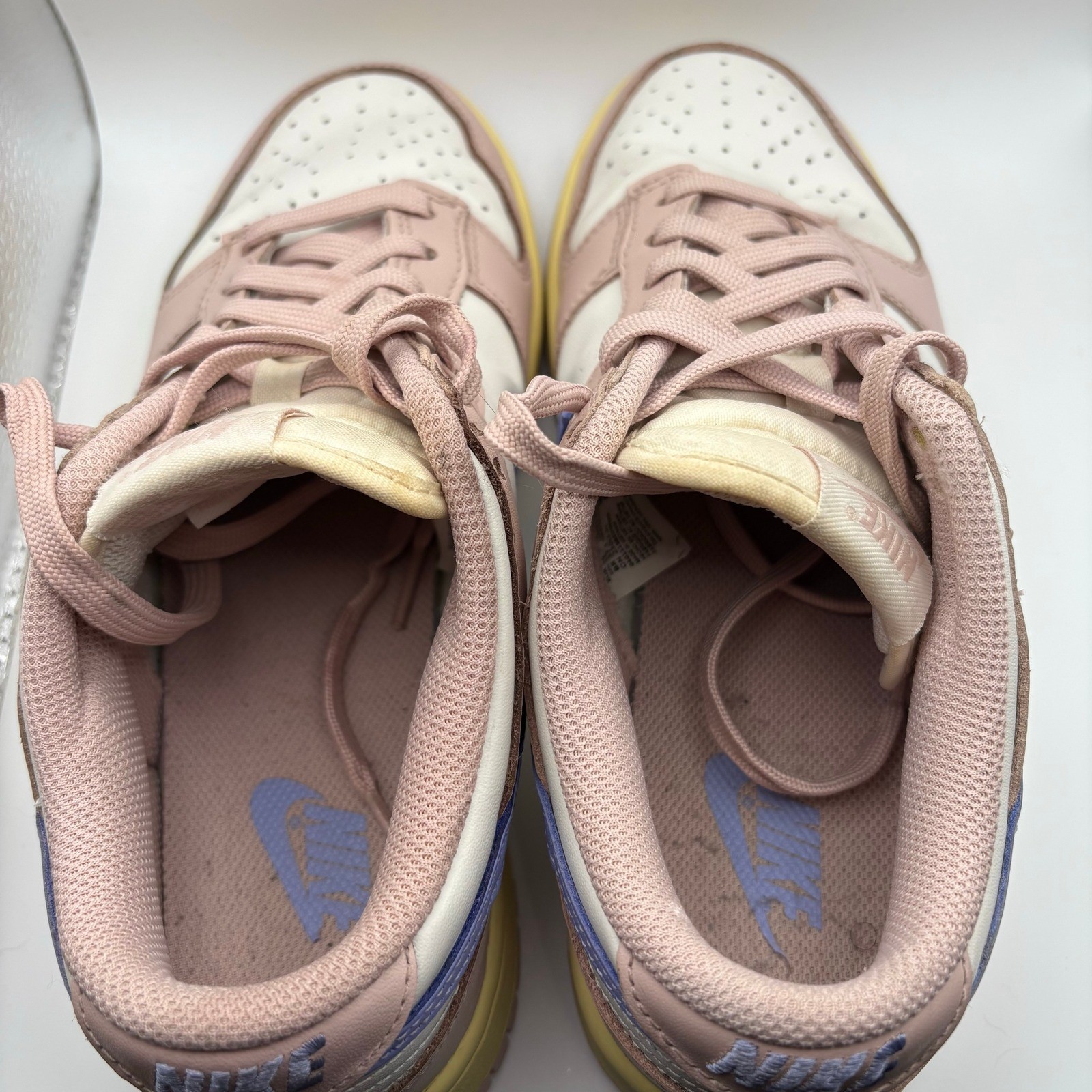 Nike Dunk Low Rose Whisper Pink Purple Yellow DD1503-601 Womens 8 Sneaker