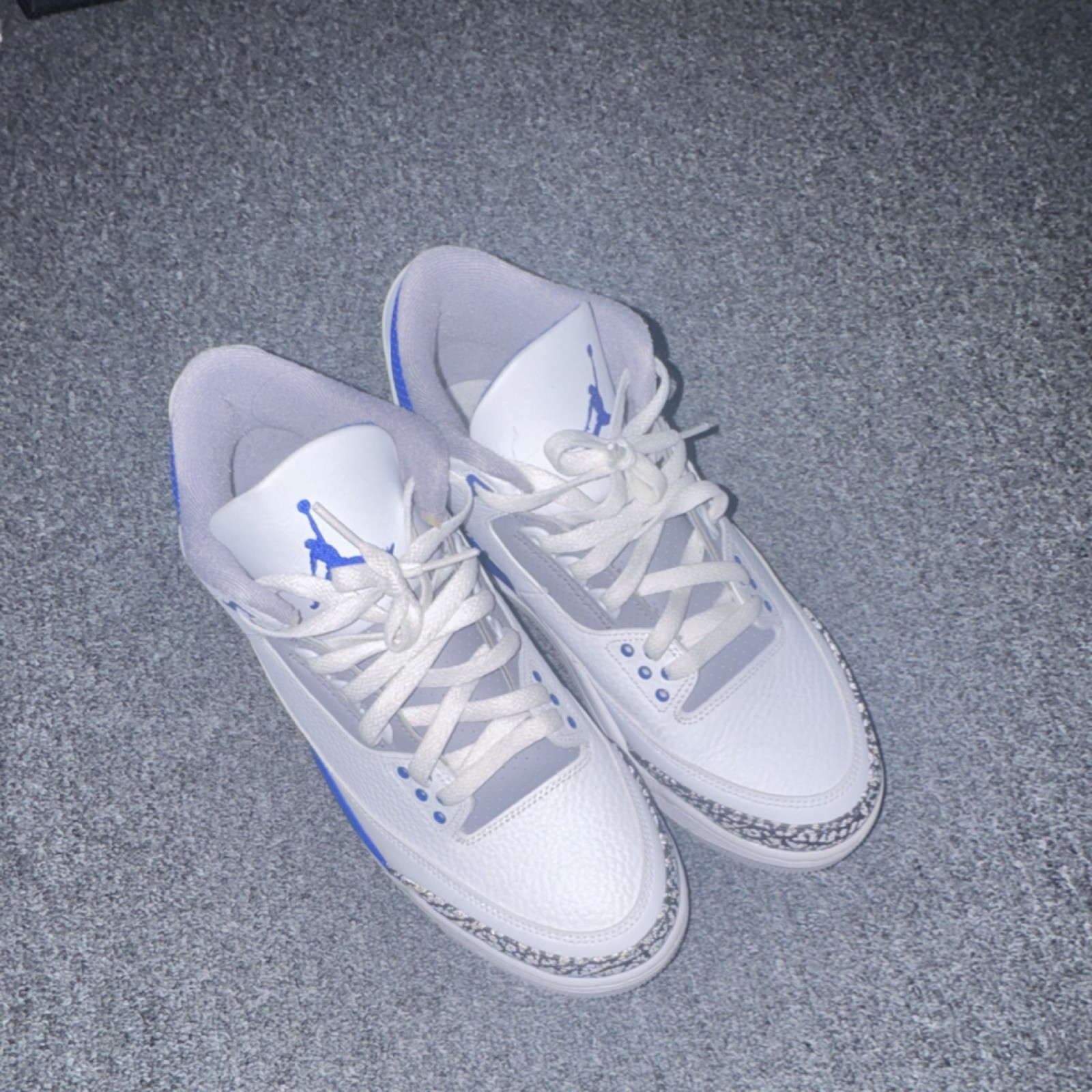 Jordan Air Jordan 3 Retro Racer Blue White Blue Gray CT8532-145 2021 Sneakers