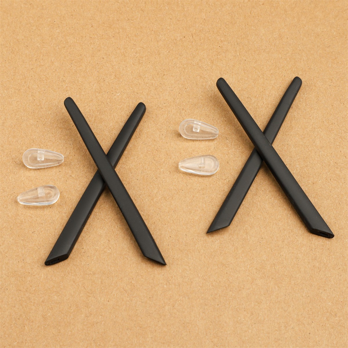 Replacement Rubber Kit Ear Socks NosePads for Oakley Wire Tap 2.0 OO4145, OX5152