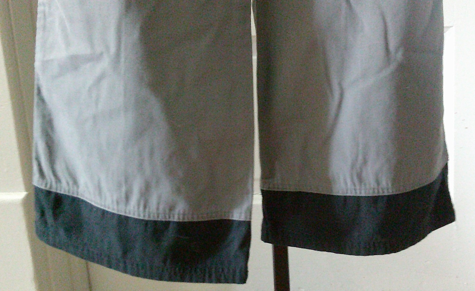 90’s OLD NAVY Gray & Black Flat Pants Slacks Trouser 12