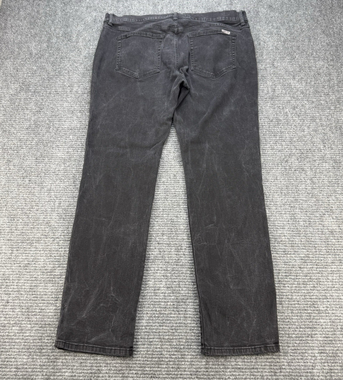 Joe’s Jeans Mens 38×31 Black Washed Marble Straight Fit Denim