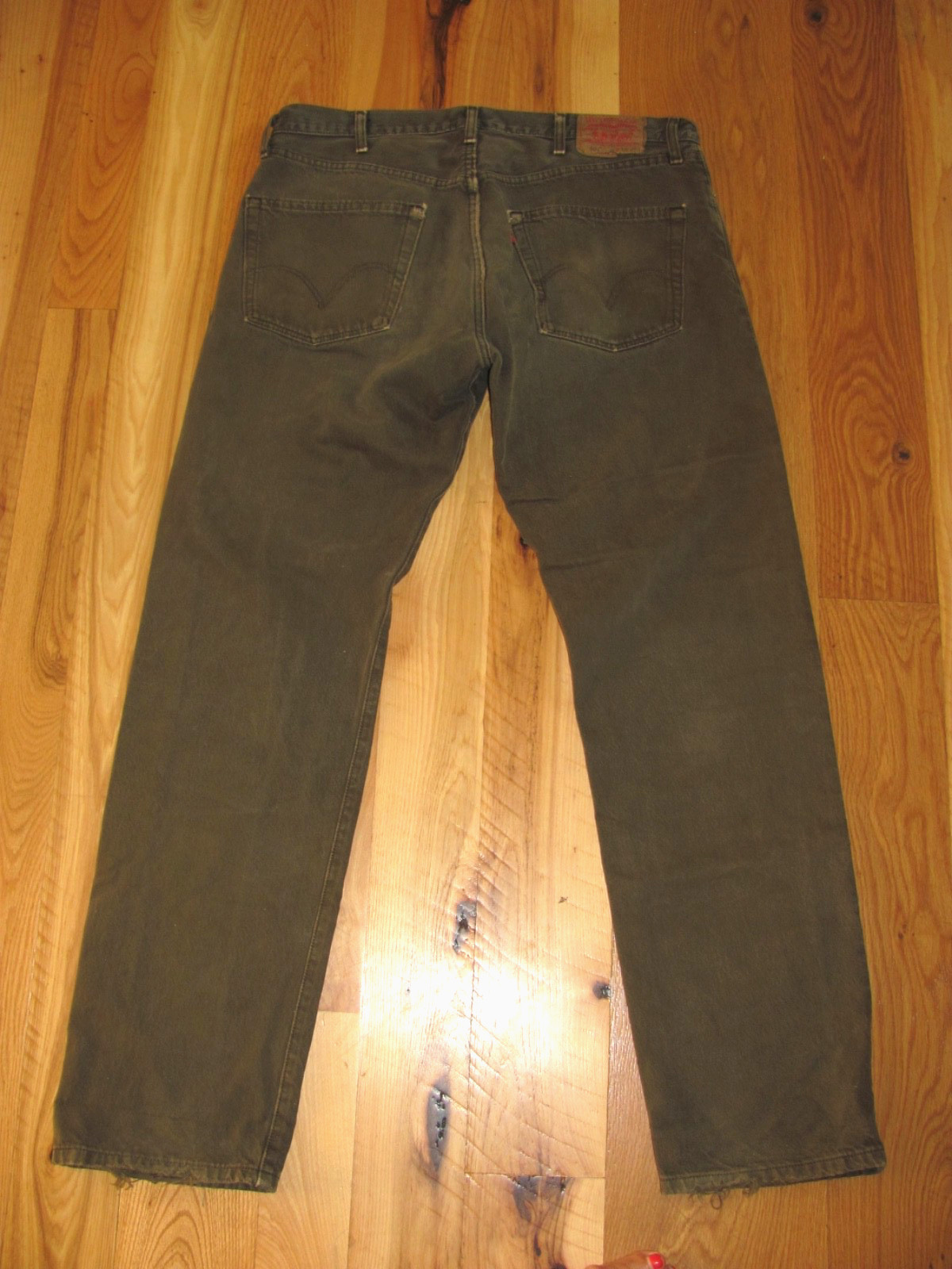 Levi’s 501 Vintage Fade Brown Cotton Straight Leg Denim Pants Men’s 38 x 34 (TD7