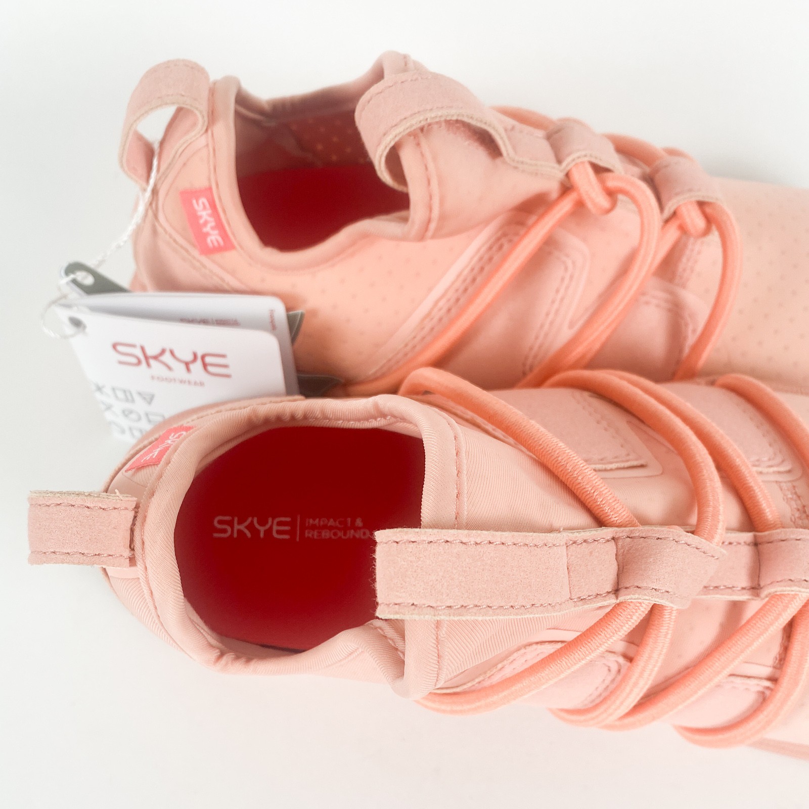 NWT SKYE Footwear The Rbutus Sakura Pink Premium Slip On Sneaker Box W7.5 M6 NOS