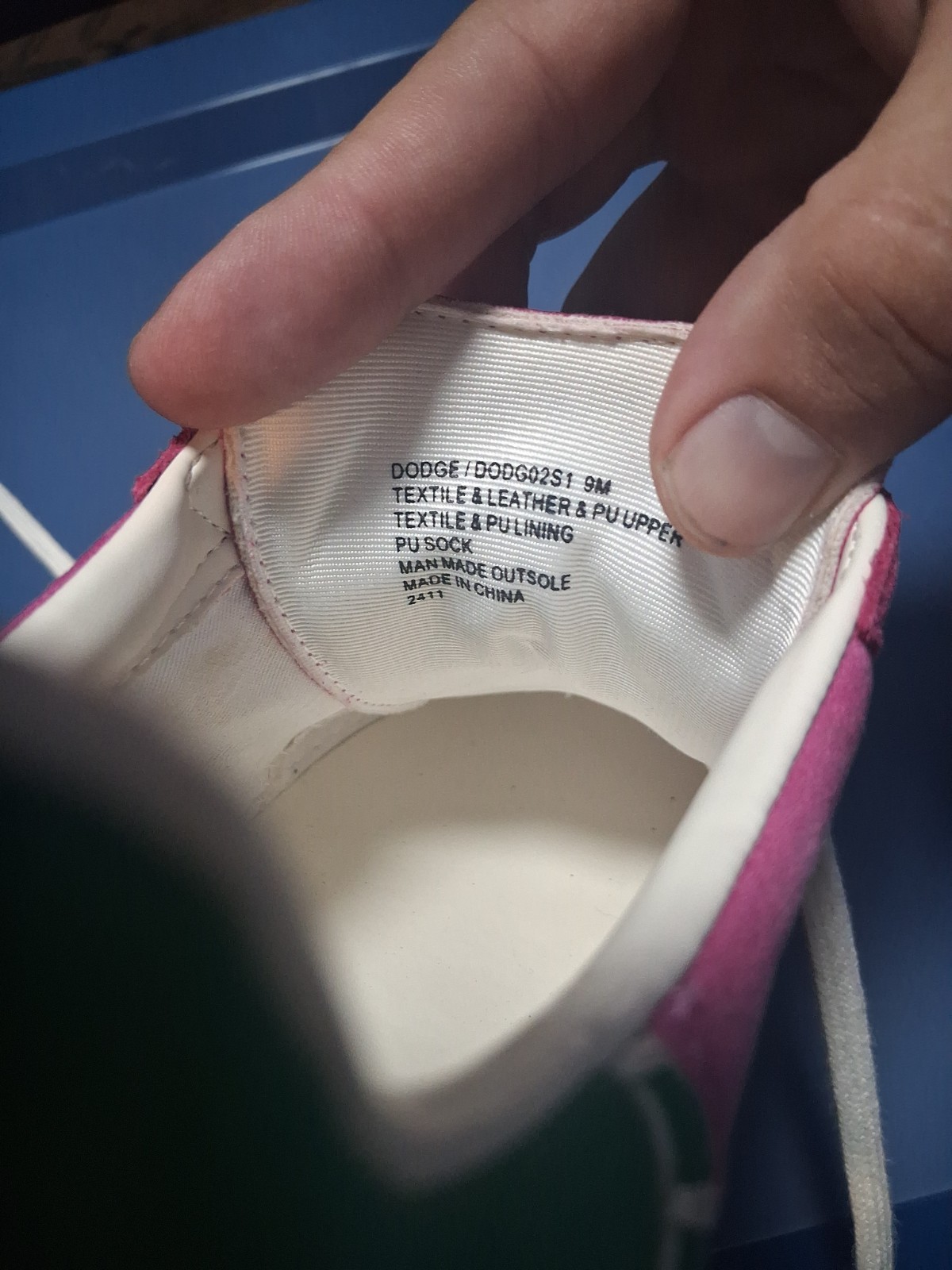 NIB Steve Madden Women’s Dodge Multi-Low Top Platform Sneaker in Pink Size 9