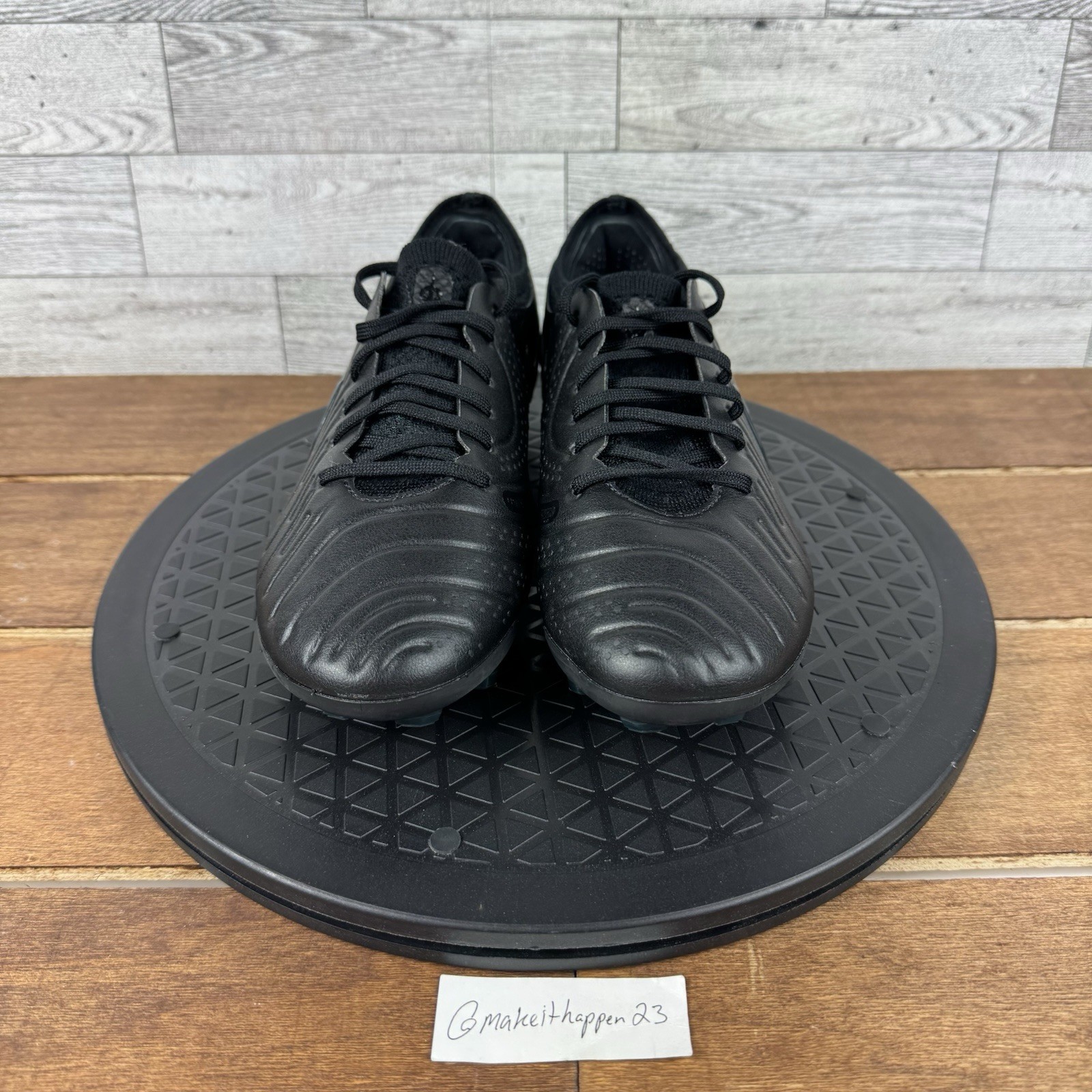 Nike Legend 10 Elite FG Soccer Black Deep Jungle DV4328-002 Men Size 5/Women 6.5